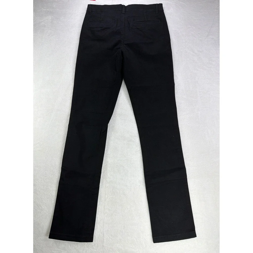 The Children's Place Skinny Slim Stretch Chino Cotton Black Boys Size 18 NWT $29